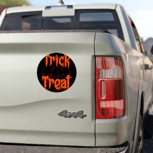 Trick Or Treat Halloween Car Magnets Design