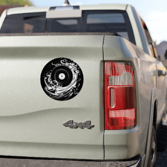 Vinyl Record Fantasy Car Magnets