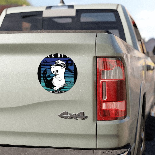 Capybara Look At Me I Am The Large Rodent Lover Car Magnets