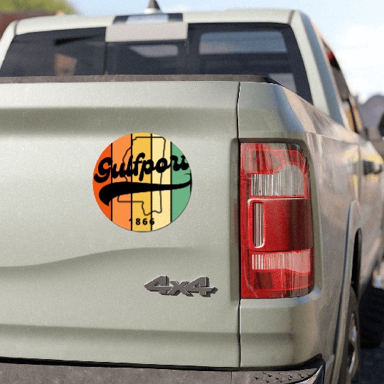 Gulfport Mississippi 1866 Car Magnets