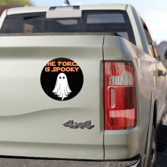 Ahs-Booka: Force is Spooky Halloween Gift Car Magnets