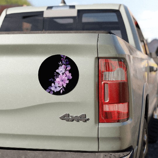 Lavender beautyfull desing Car Magnets for girl