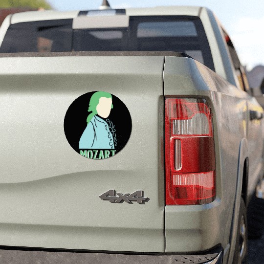 Funny classical music gift for music teacher Car Magnets