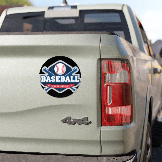 Baseball championship Car Magnets
