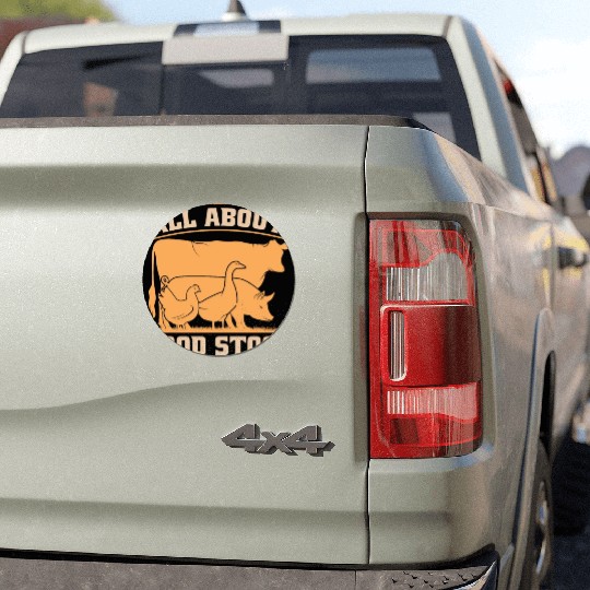 Livestock Breeder All About Good Stock Farm Animal Car Magnets