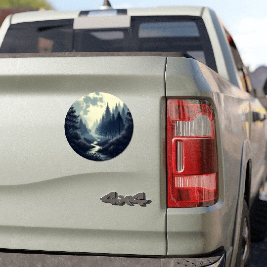 Enchanted Forest - Great Christmas Gift! Car Magnets