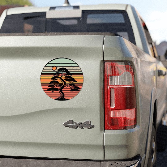 Bonsai Tree Car Magnets