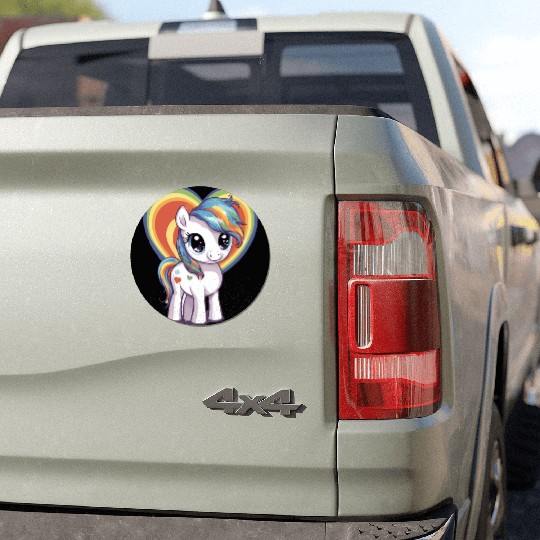 Love Pony Car Magnets