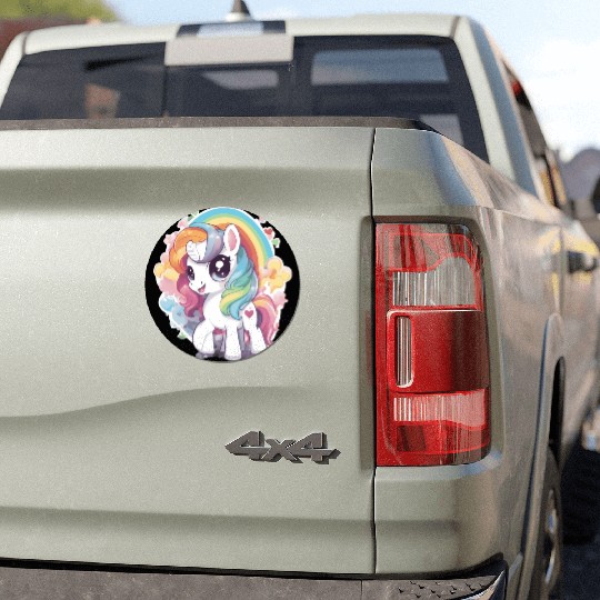 Cute Pony Car Magnets