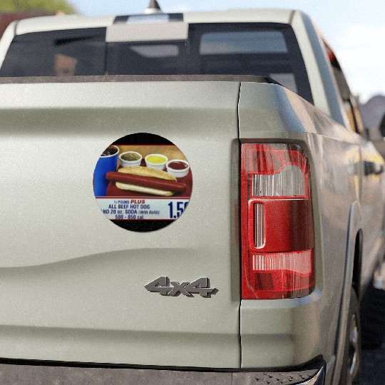 I Got That Dog In Me Funny Meme for HotDog Lover Car Magnets