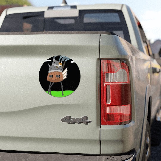 Steampunk Mechanical Moving Castle Car Magnets