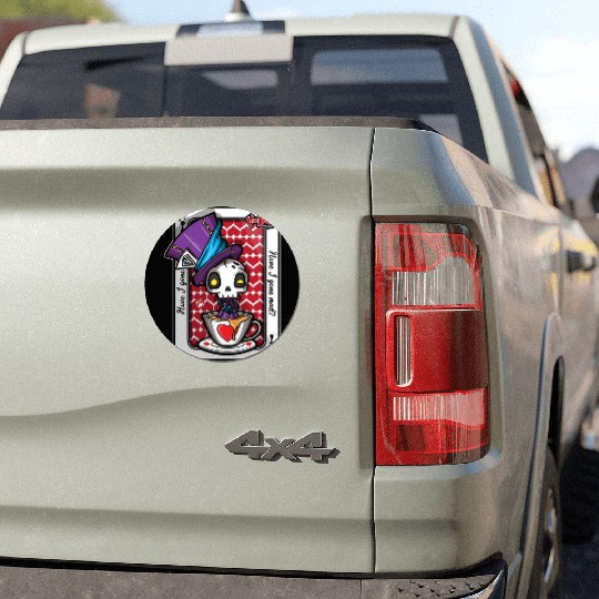 Mad Hatter Car Magnets