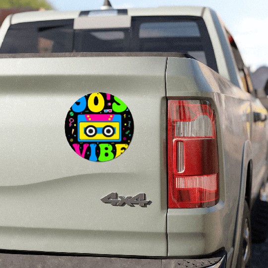 90s Vibe, 1990s Music 90s Costume Party Nineties Car Magnets