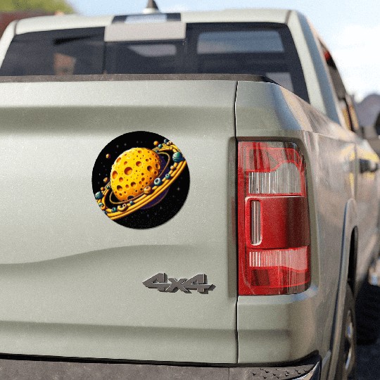 Galaxy Mac and Cheese | Sci-fi Comfort Food Gifts Car Magnets