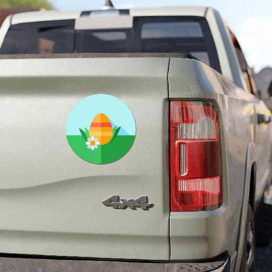 Easter Egg Car Magnets