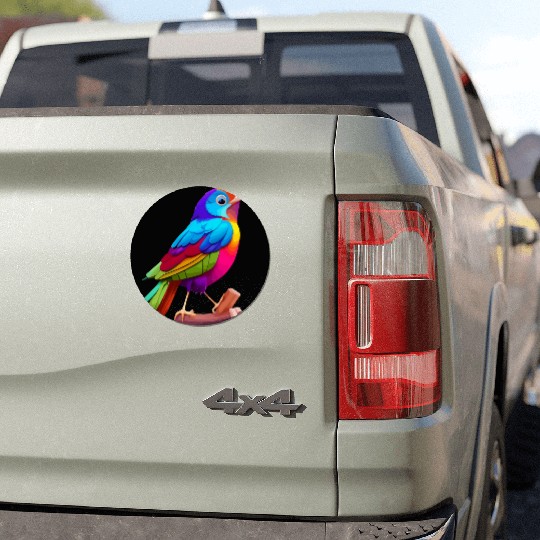 color bird animal Car Magnets