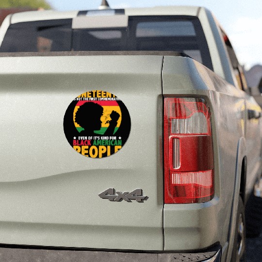 Juneteenth is not the first commemorative BHM Car Magnets