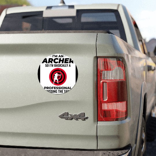 Archery Targets Archer Bullseye Shooting Sport Car Magnets