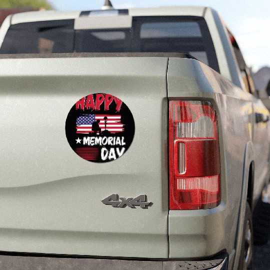 Memorial day Car Magnets