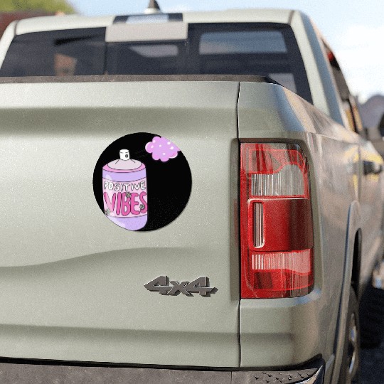 stay positive,stay cool Car Magnets