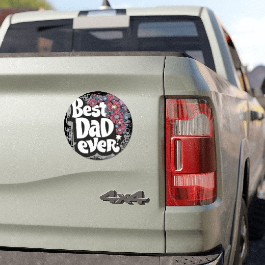 Best DAD Ever Car Magnets
