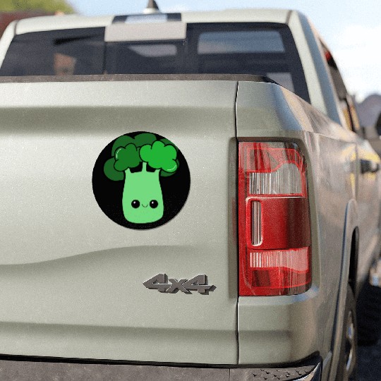 Cute Loves Broccoli Veggie Gardening Adult Kids To Car Magnets