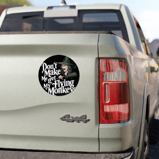 Wicked Witch Flying Monkeys Car Magnets