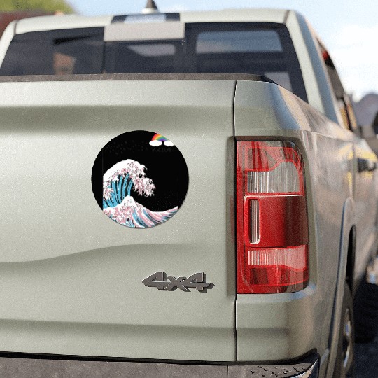 Dare to be Yourself - Trans LGBT Colors in the Car Magnets