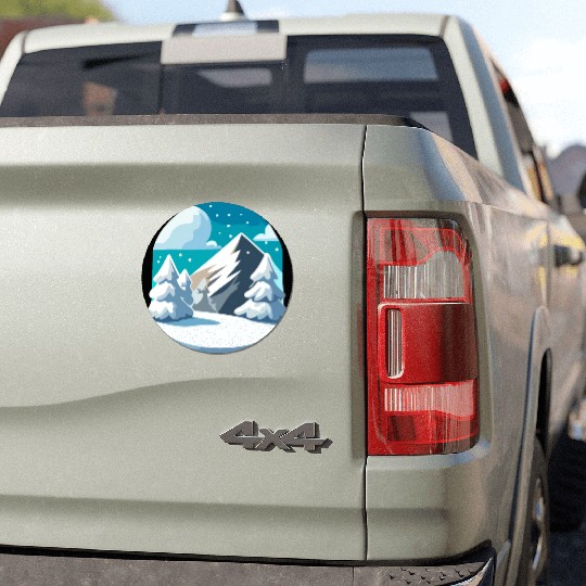 Winter Wonderland Car Magnets