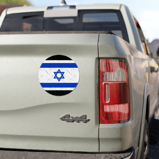 Israel Flag Car Magnets