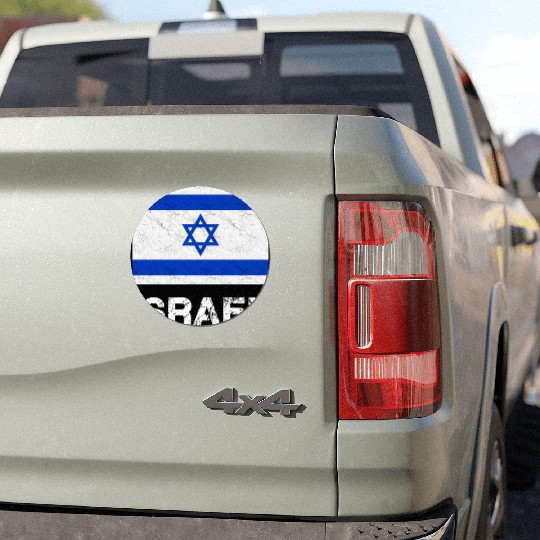 Israel Flag Car Magnets