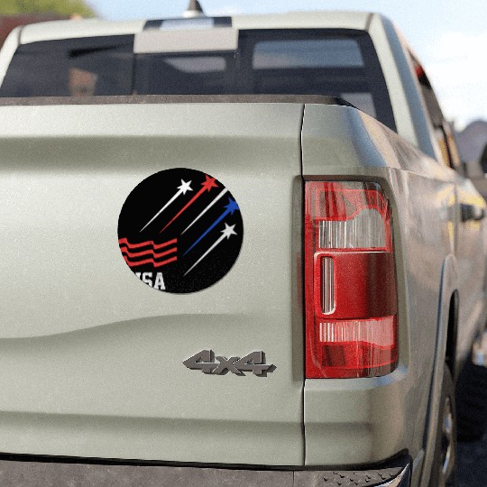 Patriotic 4th Of July USA Car Magnets