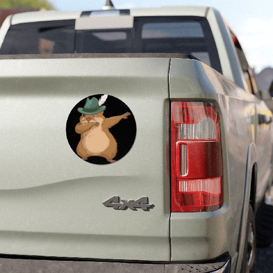 Groundhog Marmot for a Marmot lover groundhog fan Car Magnets