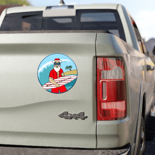 Christmas in July Car Magnets