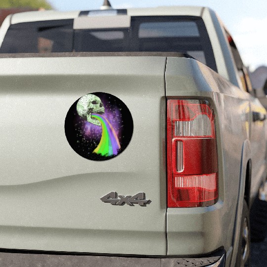 Live Love Lucifer Goth Festival Death Metal Car Magnets