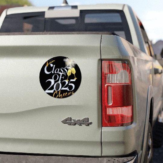 Class of 2025 cheers Car Magnets
