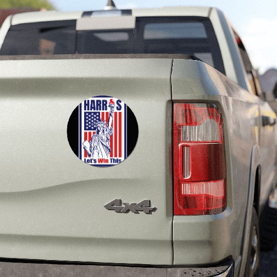 Kamala Harris 2024 Presidential Election Edition Car Magnets