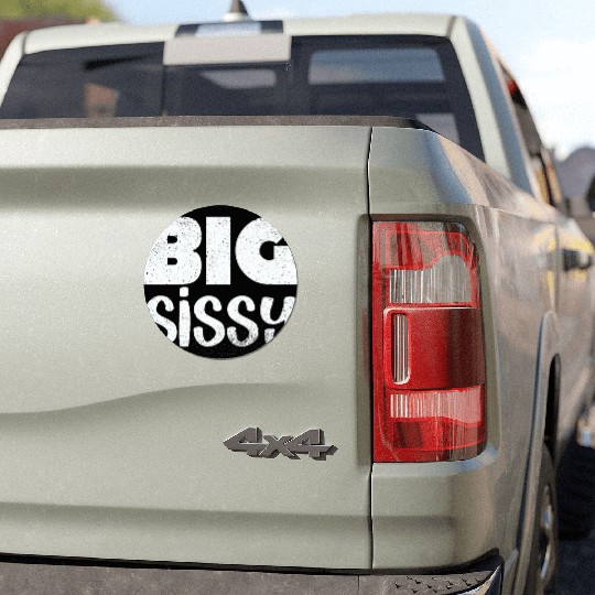 Big Sissy Car Magnets