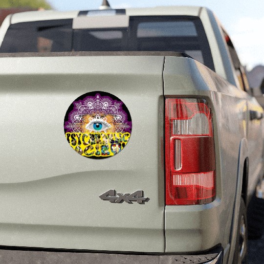 Psychedelic Society Car Magnets