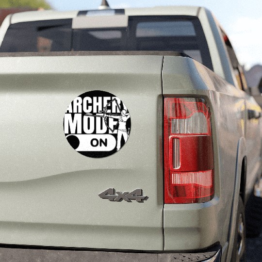Archery mode: ON Archer Car Magnets
