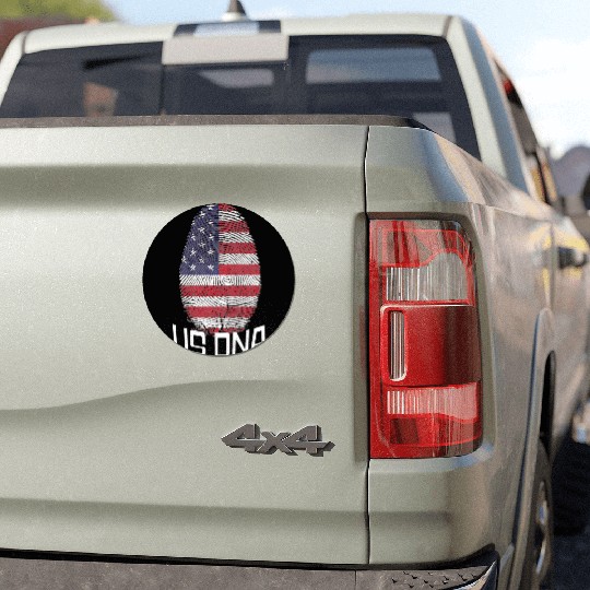 US DNA - Love America Car Magnets