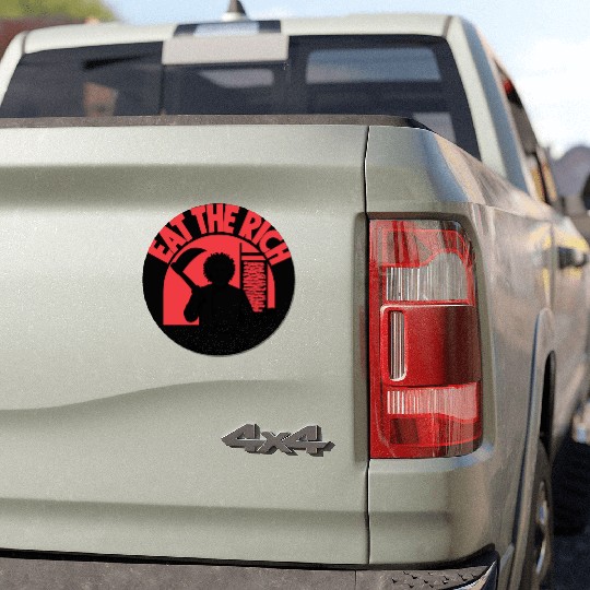 Eat The Rich Doner Döner Kebab Car Magnets