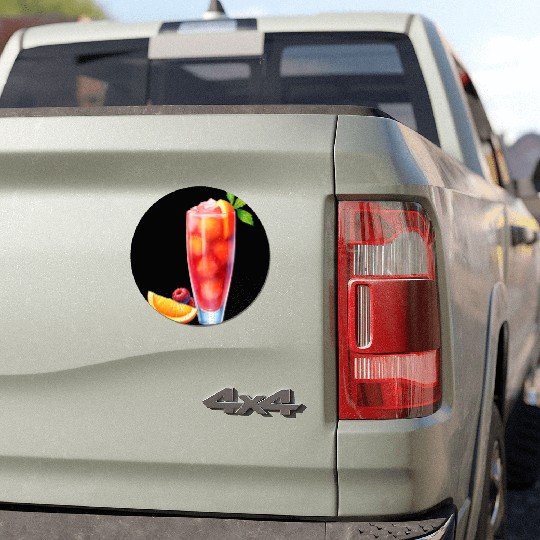 Berry Citrus Cocktail Car Magnets