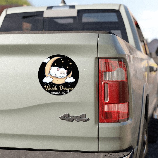 Guinea Pig Wheek Dreams Are Made Of This Car Magnets