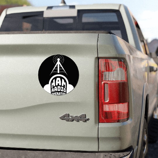 Ham Radio Operator Radio Amateur Car Magnets