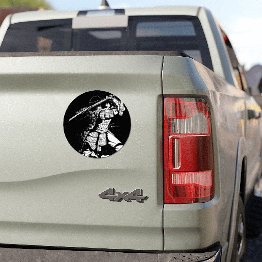 Kanji Japan Katana Sword Ninja Samurai Car Magnets