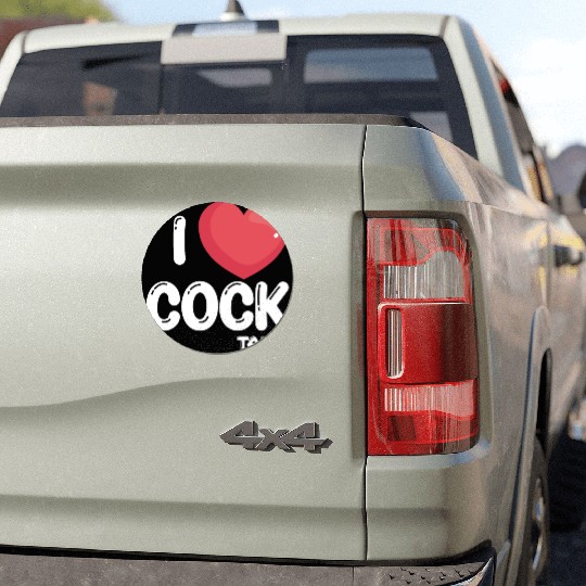 Funny I Love Cocktails 2 Car Magnets