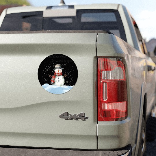 Snowman Car Magnets