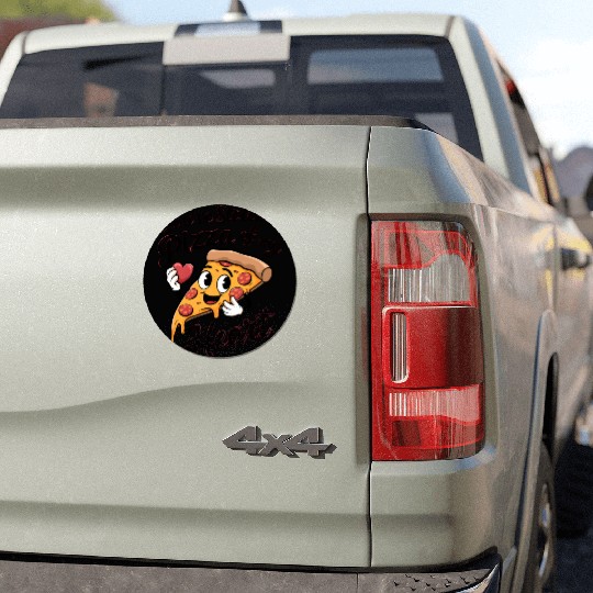 You've Stolen a Pizza of My Heart Car Magnets