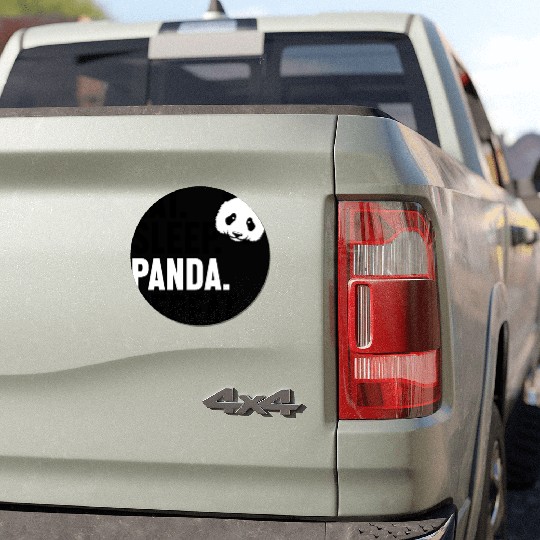Eat Sleep Panda Repeat Panda Bear Friend Giant Car Magnets